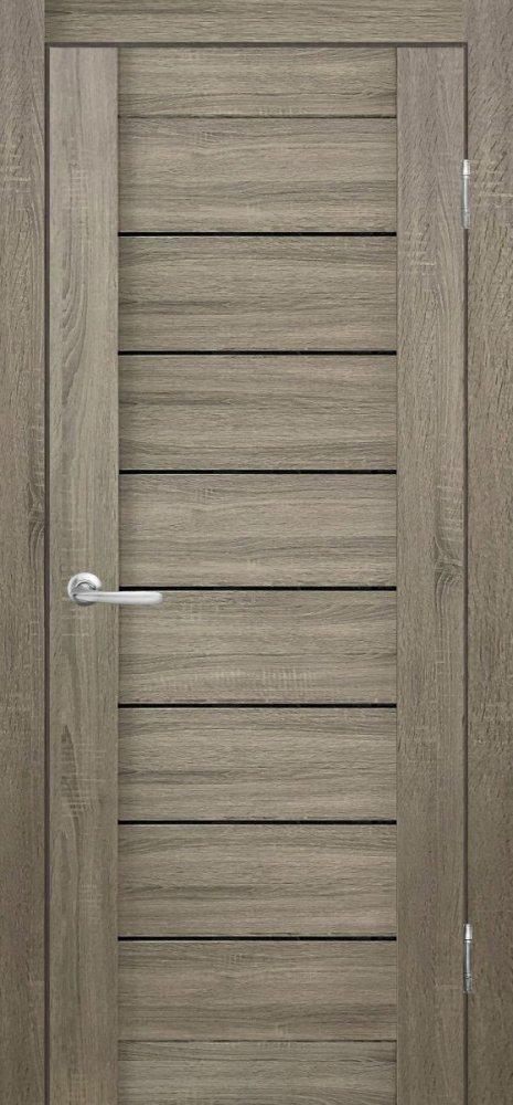 Дверь экошпон Форум Горизонталь грей сонома