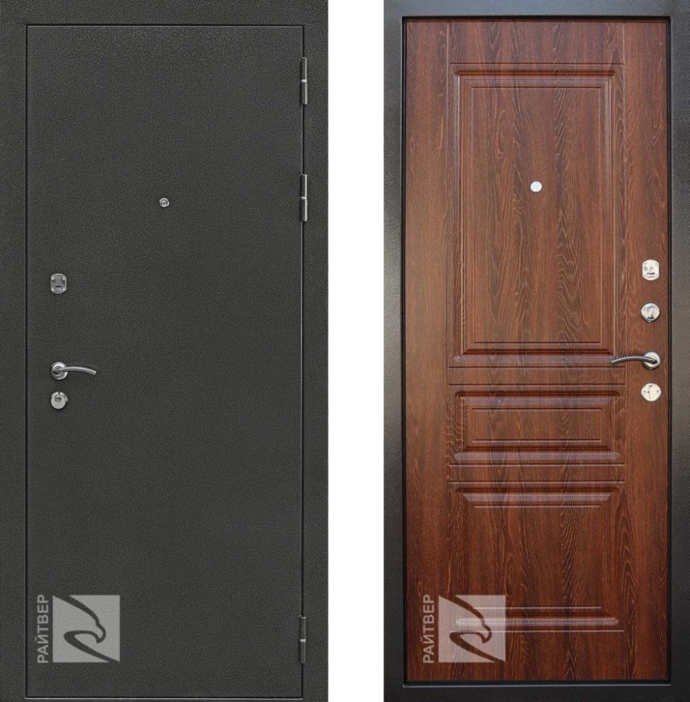 Входная дверь Стронг 100 - Дуб коньяк - правая