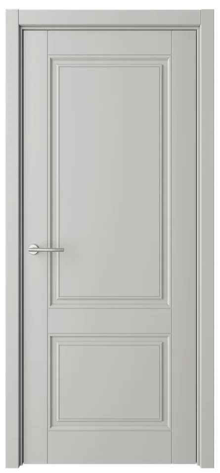 Дверь глухая Классика-2 ПГ серая эмаль