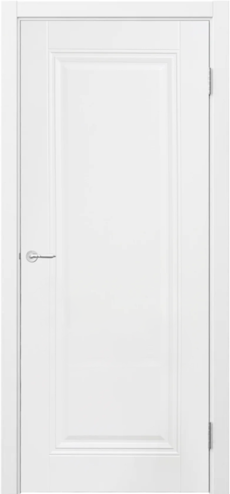 Дверь глухая Робин 1 белая эмаль