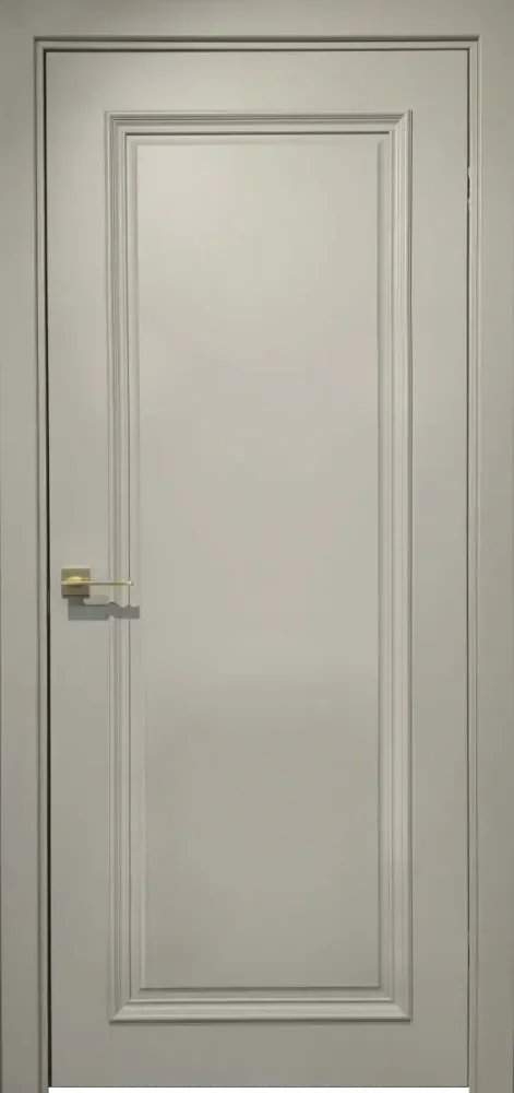 Дверь глухая Женева 1 ПДГ галечный серый Ral 7032