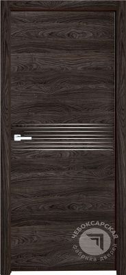 Дверь экошпон Стрикс глухая