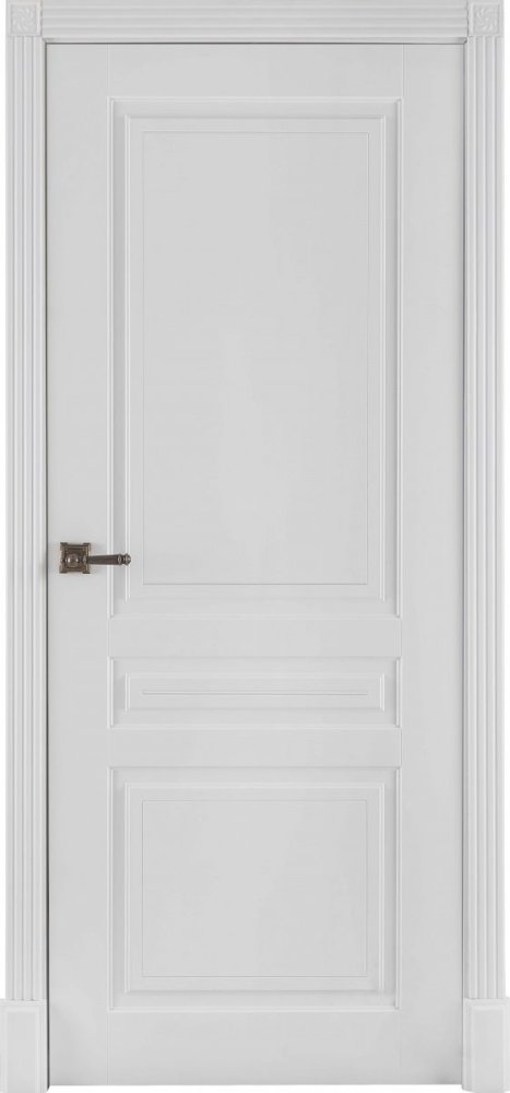 Дверь глухая Турин ПДГ белая эмаль