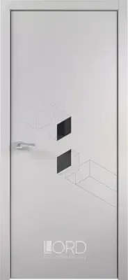 Дверь экошпон Figura 12 Intarsio лакобель бежевый