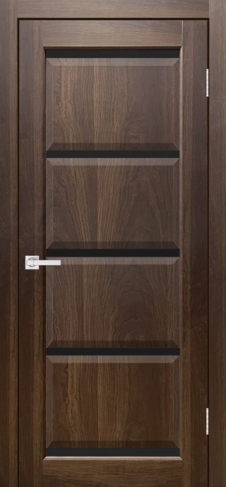 Дверь экошпон Евро 20 орех макадамия