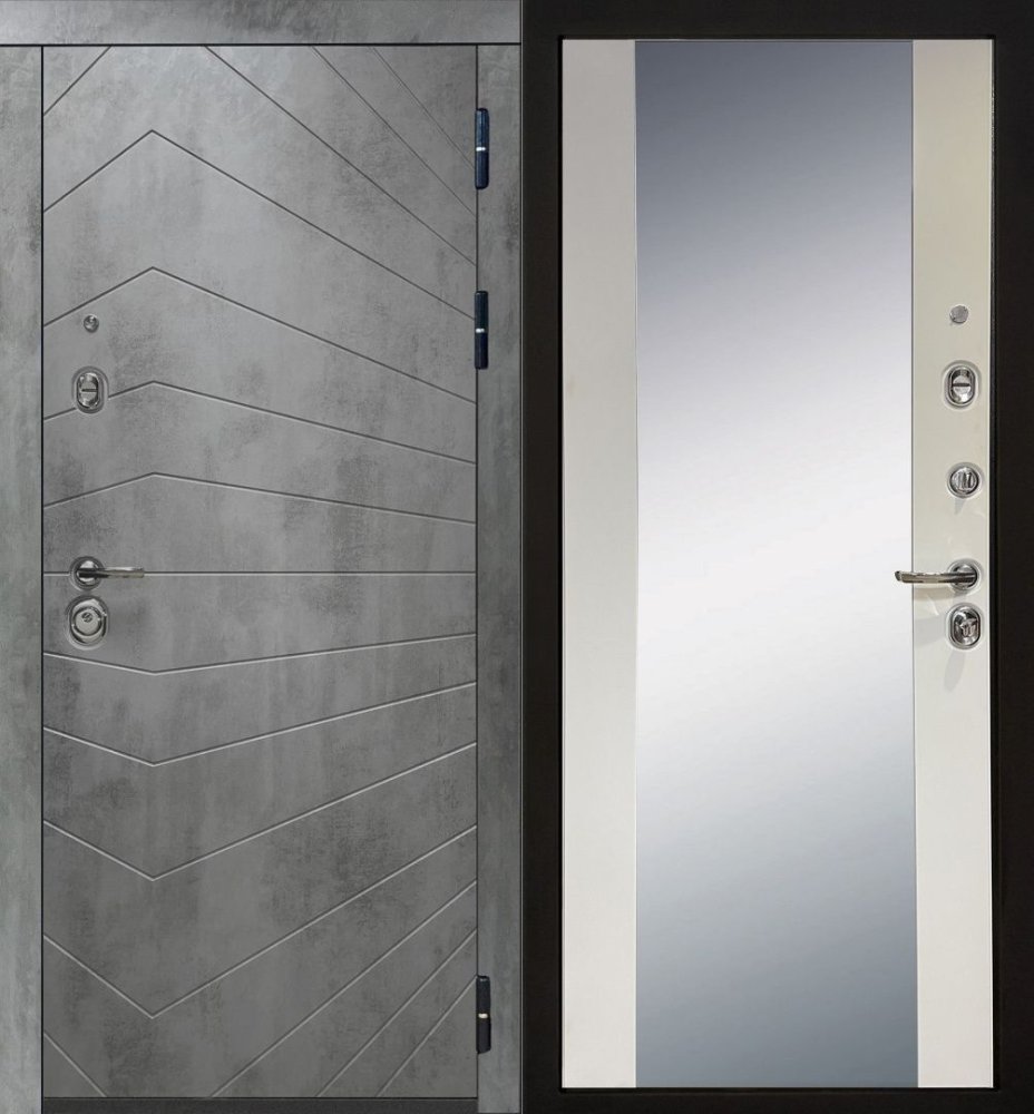 Входная дверь Верта 980х2080 мм - правая