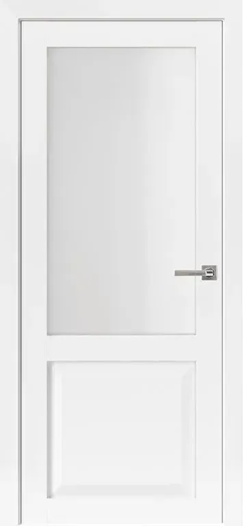 Дверь экошпон Неоклассика 82002 ПДО белый