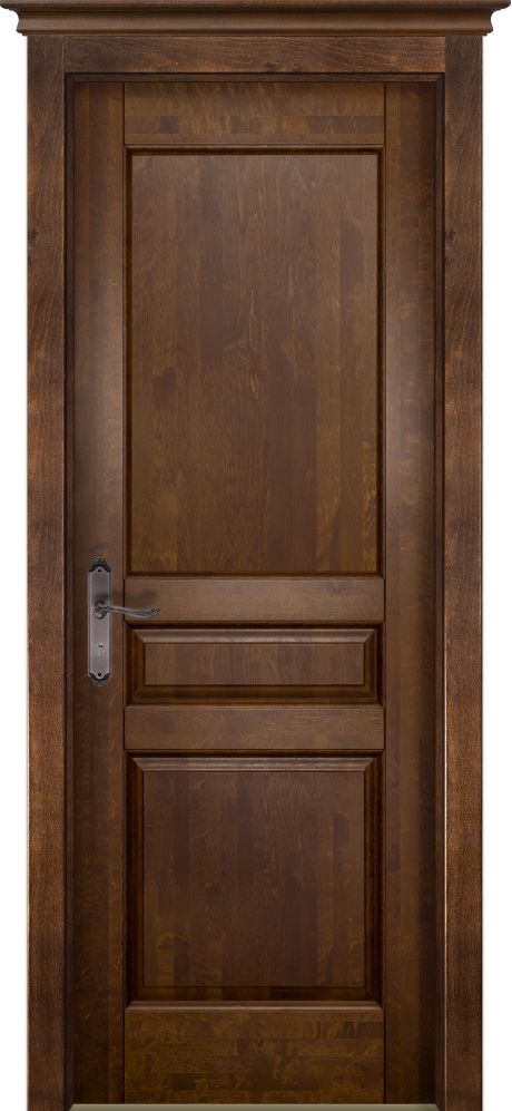 Дверь из массива ольхи Брест ДГ орех античный