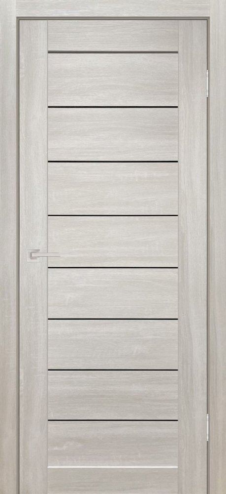 Дверь экошпон Форум Горизонталь сонома белый