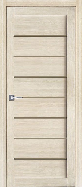 Дверь экошпон Модерн 10005 ПДГ лиственница светлая