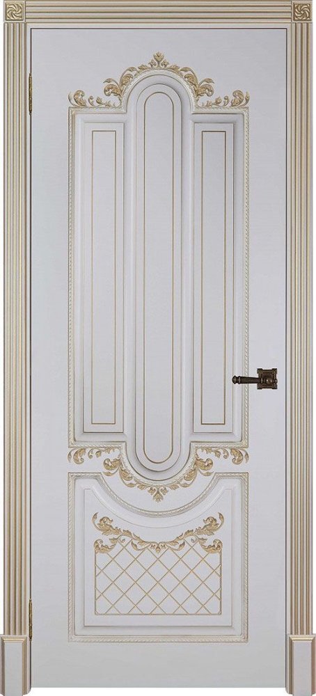 Дверь глухая Александрия 2 ПГ слоновая кость
