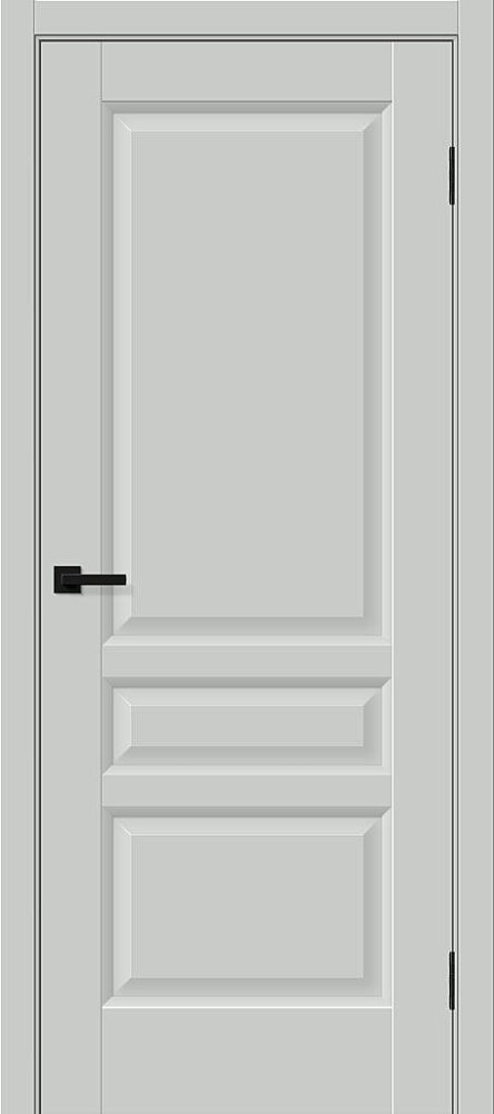 Дверь эмалит Неоклассик-34 ПЭТ Grey Silk