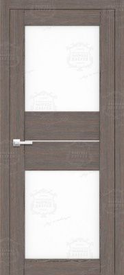 Дверь экошпон 70К с черным стеклом