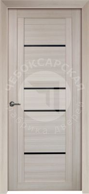 Дверь экошпон 57К с матовым стеклом