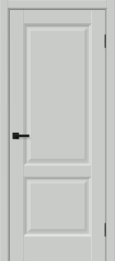 Дверь эмалит Неоклассик-32 ПЭТ Grey Silk