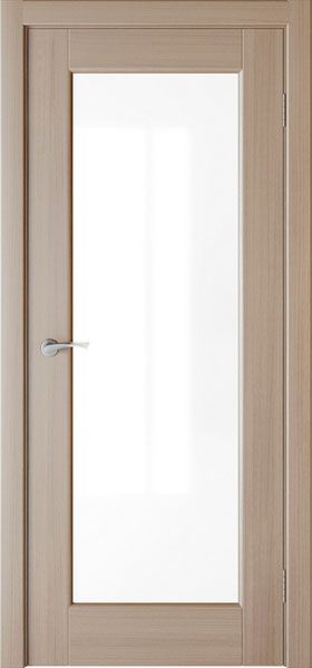 Дверь экошпон Люкс 2 белый трпилекс