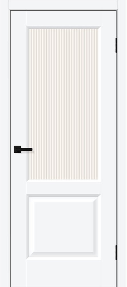 Дверь эмалит Неоклассик-33 ПЭТ White Silk