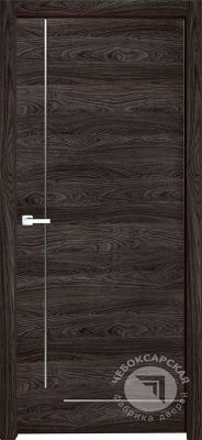 Дверь экошпон Страйп глухая