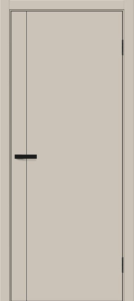 Дверь эмалит Браво-0.10 П ПЭТ Cream Silk