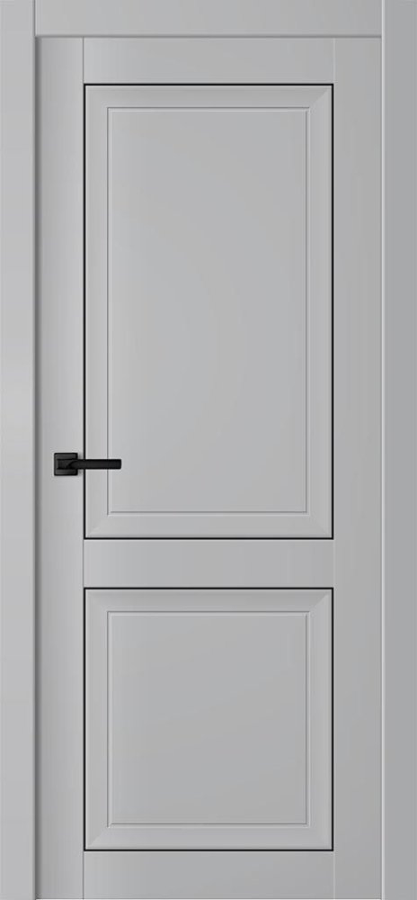 Дверь экошпон Next ПГ Серый бархат