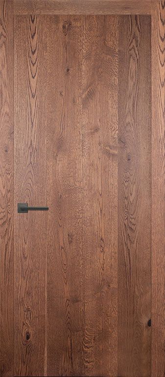 Дверь из массива дуба Legno 1 лайт Дуб мореный