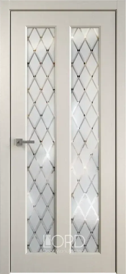 Дверь экошпон Corona К14 ПО стекло Unico