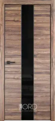 Дверь экошпон Melford 6 стекло лакобель бежевый