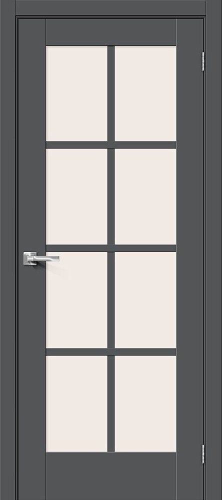 Дверь эмалит Прима-11.1 ПЭТ Stormy Silk