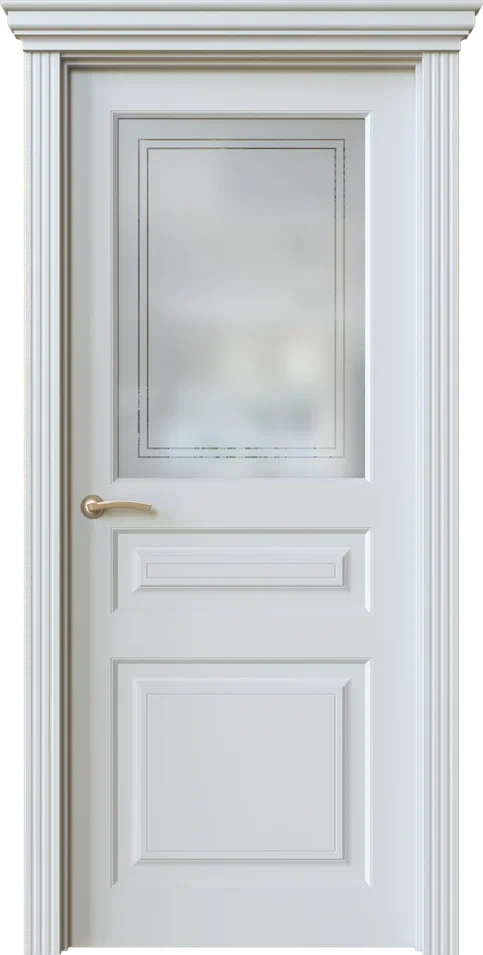 Дверь экошпон Dolce 10.2 ПО стекло с гравировкой