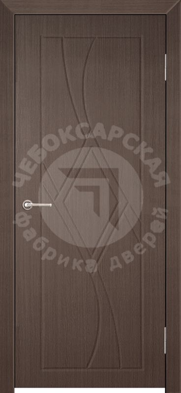 Дверь экошпон Кристал ПГ глухая