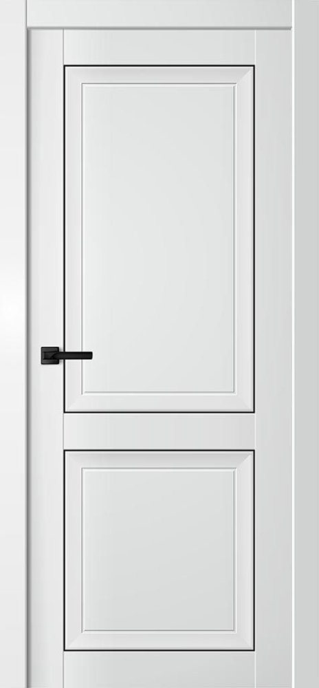 Дверь экошпон Next ПГ Белый бархат