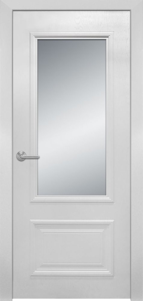 Дверь экошпон Boca 2 ПО с матовым стеклом