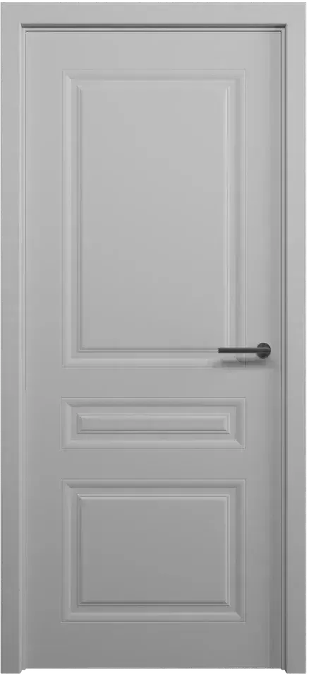 Дверь глухая Стиль 2 ПГ серая эмаль
