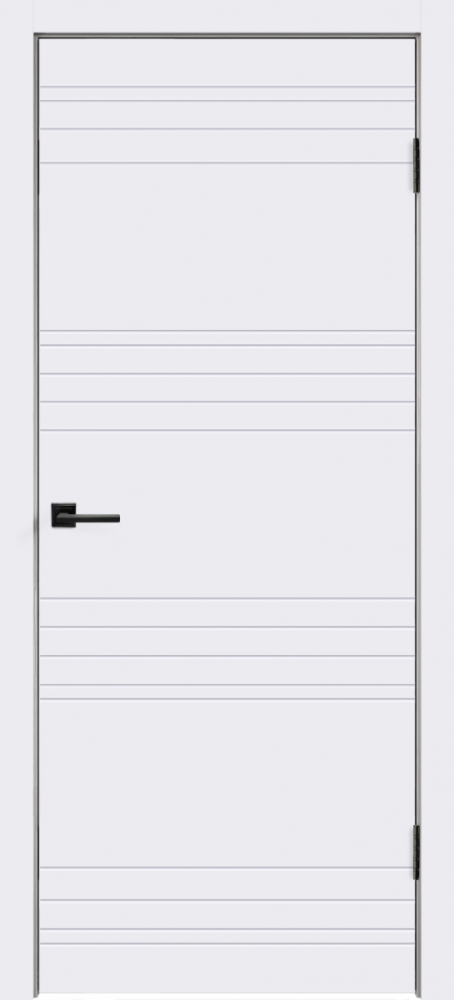 Дверное полотно Эмаль SCANDI N цвет Белый