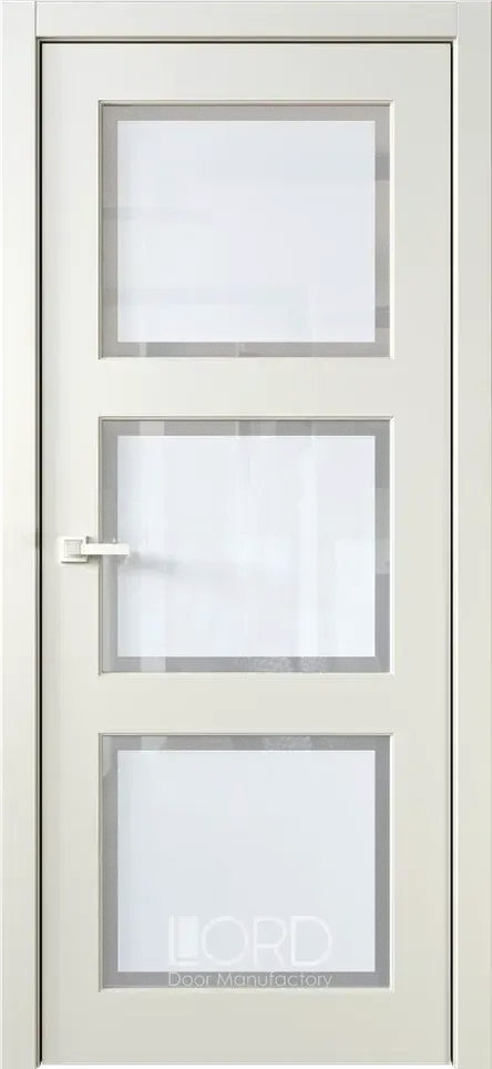 Дверь экошпон Италия 2 ПО стекло с гравировкой Originale