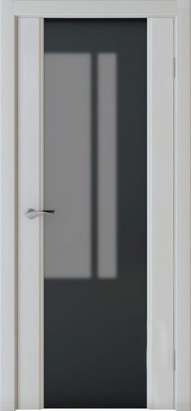 Дверь экошпон Стиль черный трпилекс