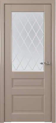 Дверь эмалит Эрмитаж-2 ПО винил серый