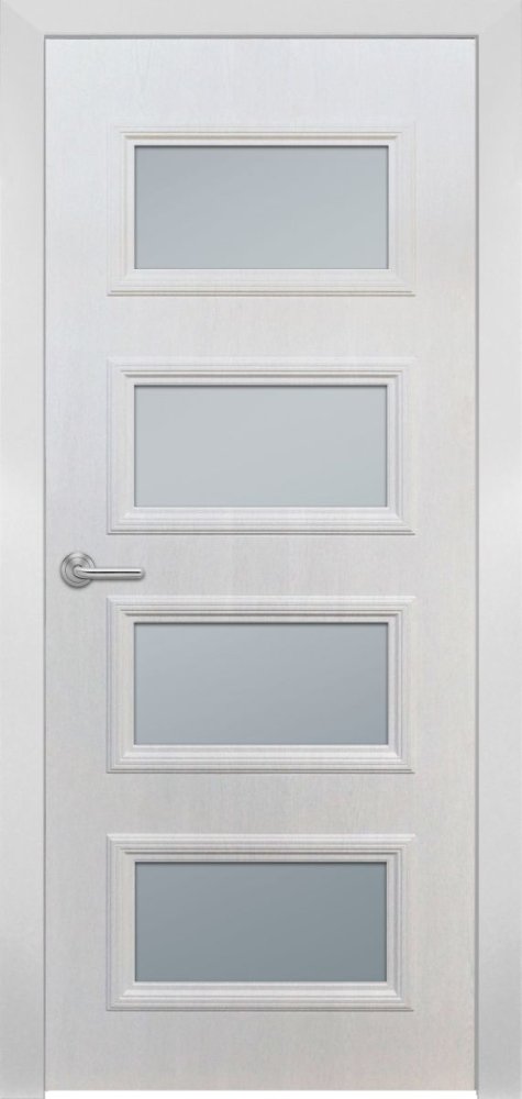 Дверь экошпон Boca 6 ПО с матовым стеклом