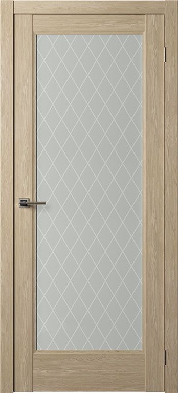 Дверь экошпон Нова 2 ПО дуб натуральный