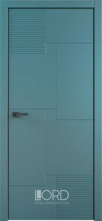 Дверь экошпон Figura 8 ПГ глухая