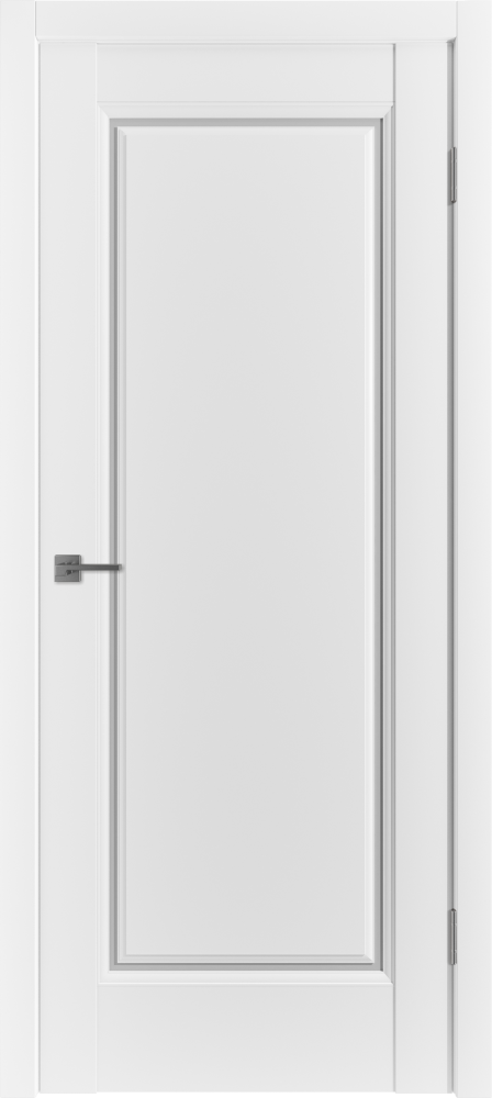 Дверь эмалекс E1 Fly ice стекло White Cloud