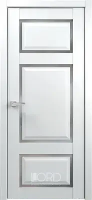 Дверь экошпон Molle 5 стекло сатинат графит