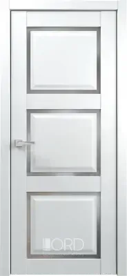 Дверь экошпон Molle 3 стекло сатинат графит