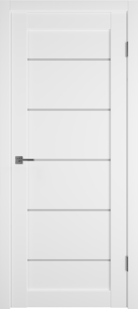 Дверь эмалекс E27 ДО ice стекло White Cloud