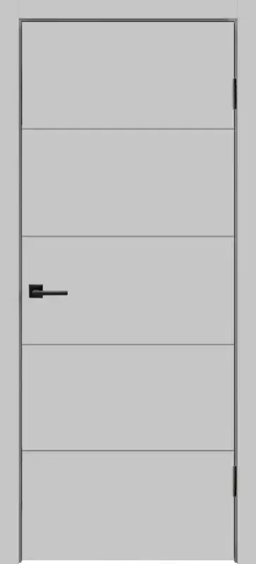 Дверное полотно Эмаль SCANDI F цвет Светло-серый