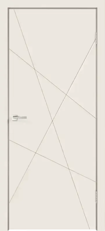 Дверное полотно Эмаль SCANDI S цвет Слоновая кость