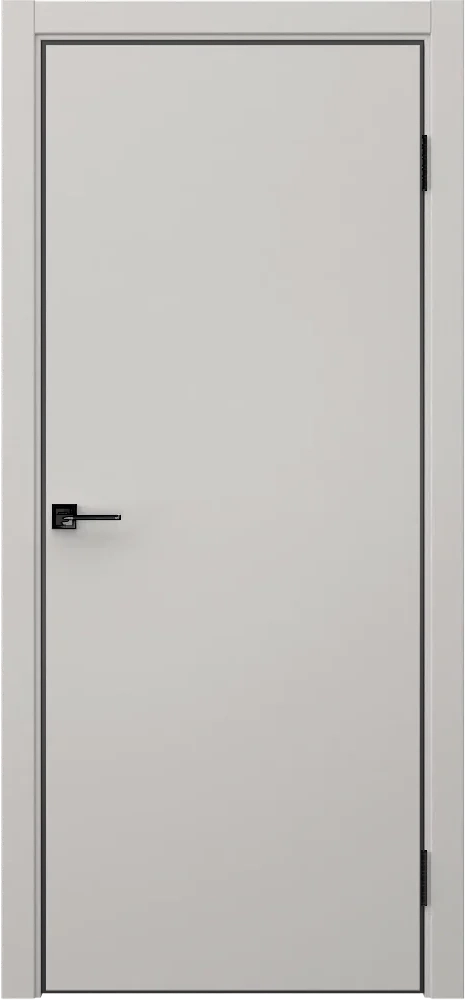 Дверь эмалит Лесли светло-серый
