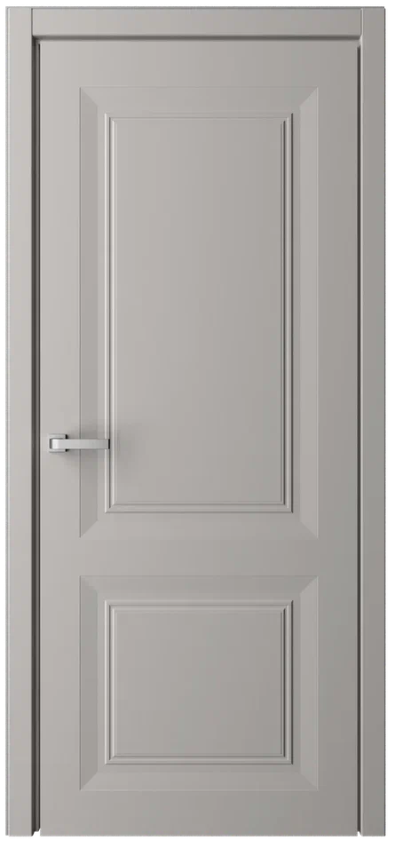 Дверь глухая Стиль Богема ПГ серая эмаль