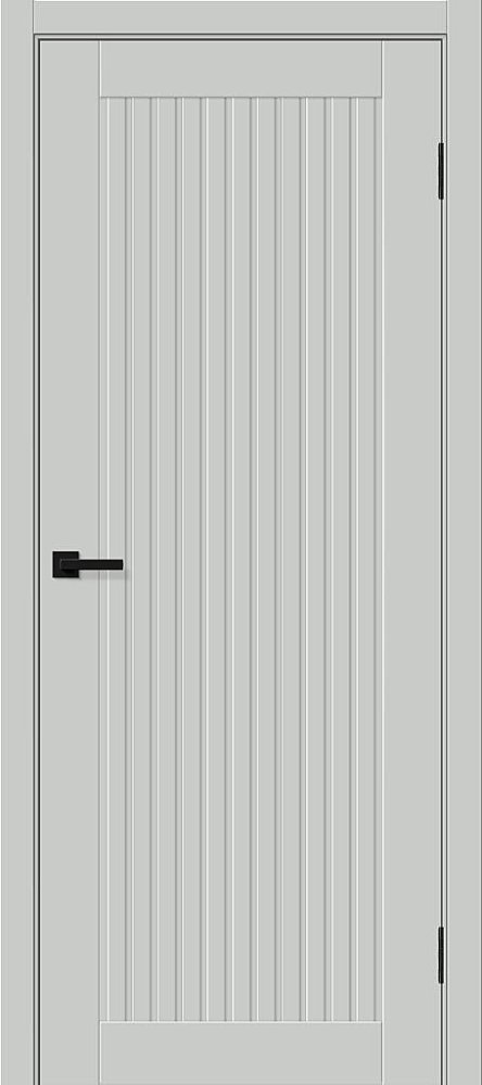 Дверь эмалит Браво-40 ПЭТ Grey Silk