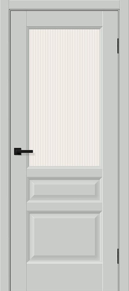 Дверь эмалит Неоклассик-35 ПЭТ Grey Silk